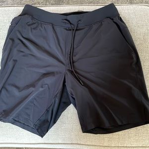 Men’s large black Lululemon shorts
